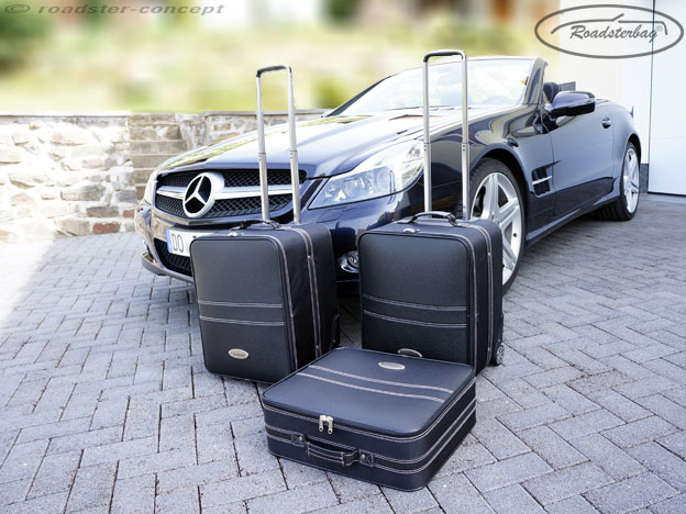 2003-2011 Gepäck maßgeschneiderte für Kabriolett Mercedes SL R230 